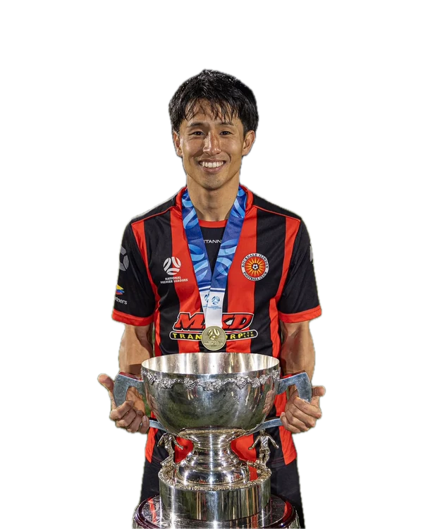 コーチの片岡 爽